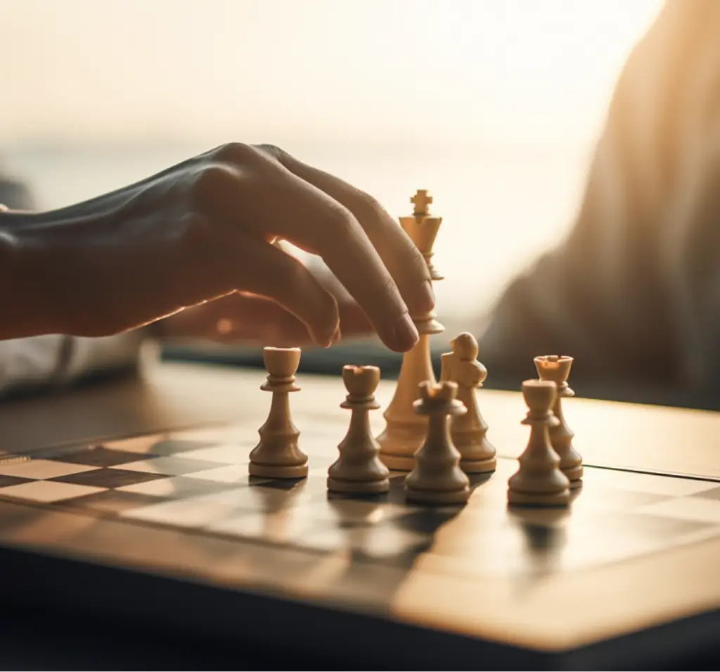 Coastal living room with bay views
