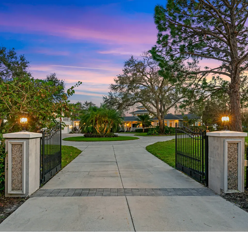 Coastal living room with bay views