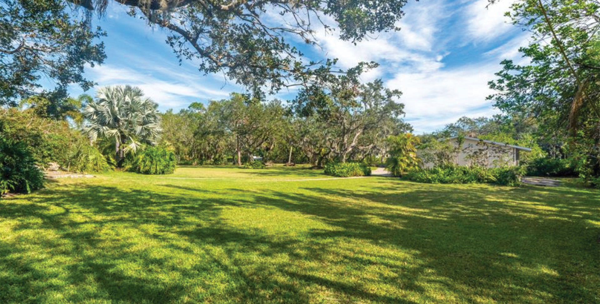 SECLUDED OLD FLORIDA LOT ON PHILLIPPI CREEK With 100 ft of Waterfront