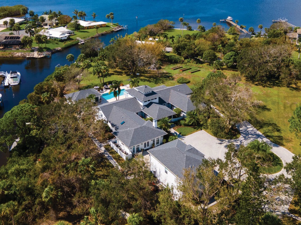 A GRAND FLORIDA WATERFRONT ESTATE