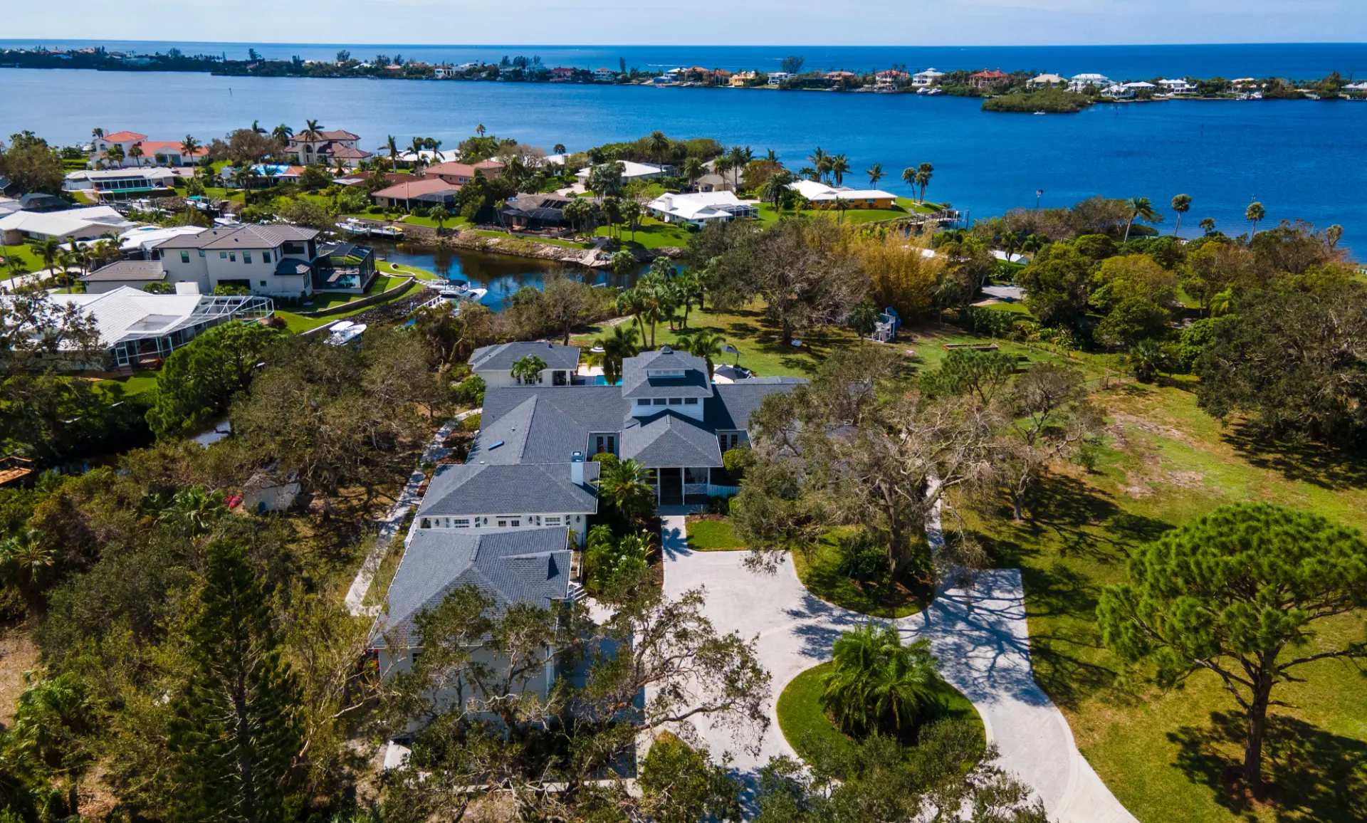 Lido Key Waterfront Home For Sale