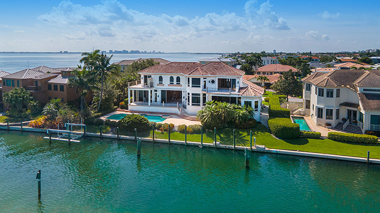 Summerhouse Custom Waterfront Home