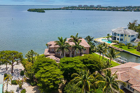 Longboat Key Waterfront Home For Sale